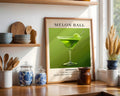 Melon Ball Vintage Cocktail Poster - GroovyGrove