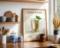 Mint Julep Vintage Cocktail Poster - GroovyGrove