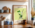 Mojito Vintage Cocktail Poster - GroovyGrove