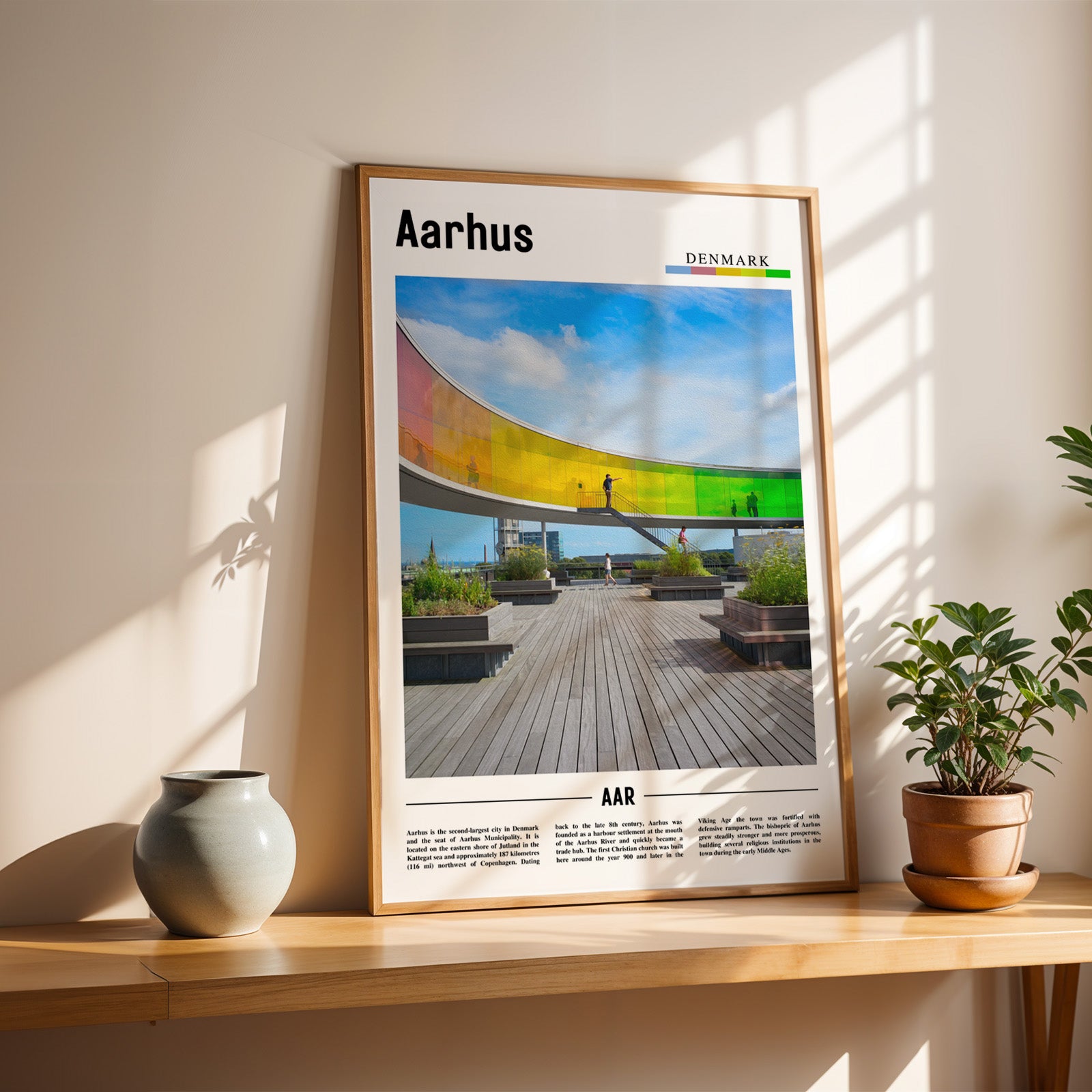 Aarhus Denmark Photographic Poster