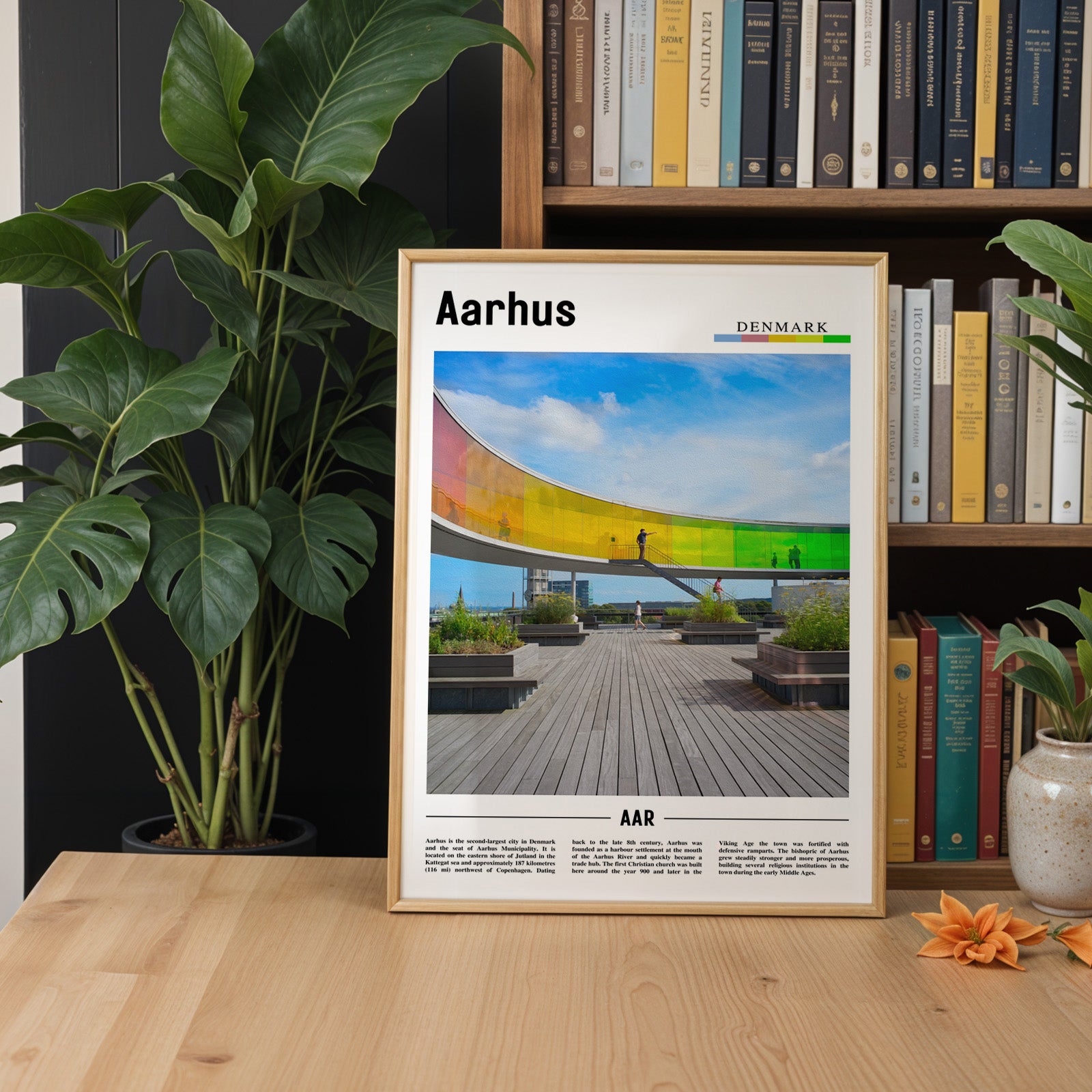 Aarhus Denmark Photographic Poster