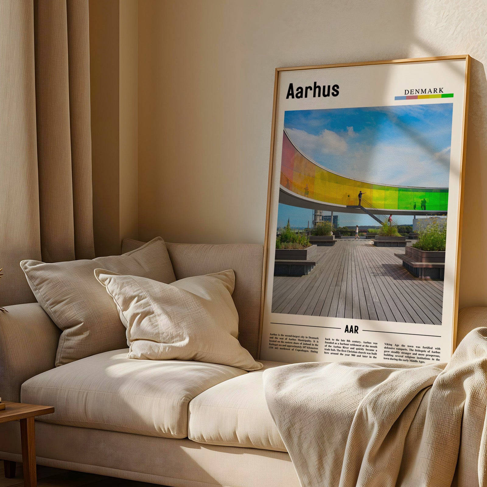 Aarhus Denmark Photographic Poster