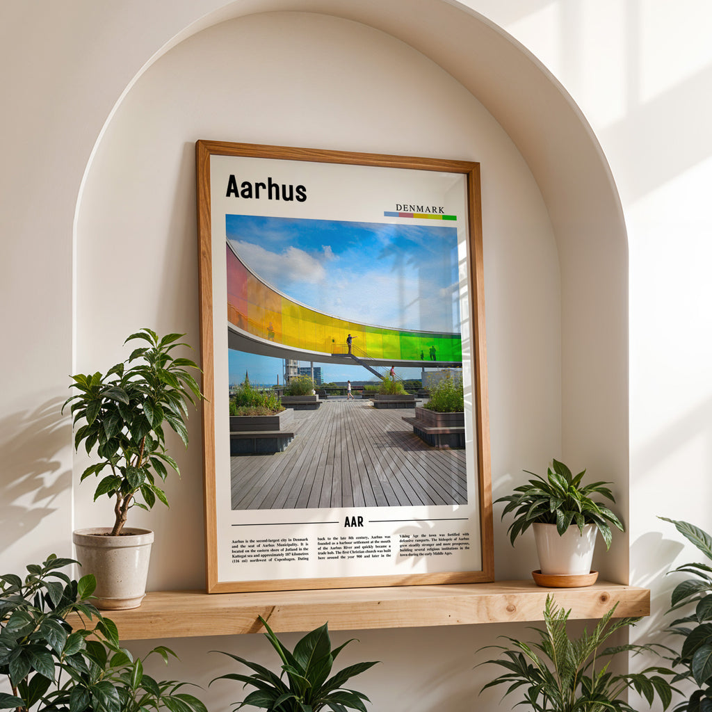 Aarhus Denmark Photographic Poster