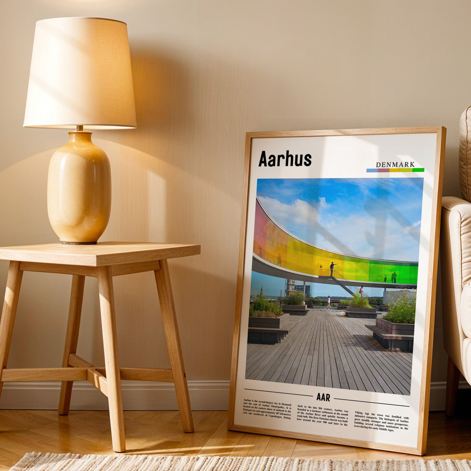 Aarhus Denmark Photographic Poster