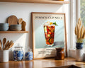 Pimm's Cup Vintage Cocktail Poster - GroovyGrove