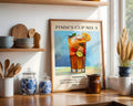 Pimm's Cup Vintage Cocktail Poster - GroovyGrove