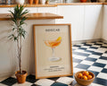 Sidecar Vintage Cocktail Poster - GroovyGrove