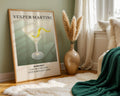 Vesper Martini Vintage Cocktail Poster - GroovyGrove