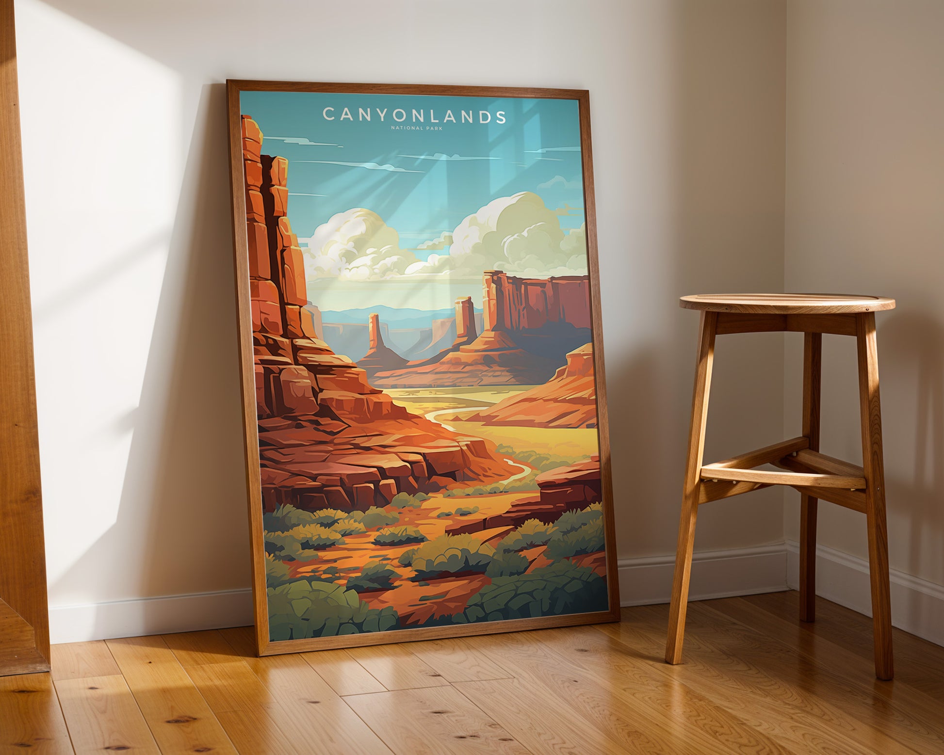 Canyonlands National Park Retro Poster - GroovyGrove