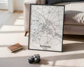 Amiens France City Map Poster - GroovyGrove