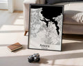 Amora Portugal City Map Poster - GroovyGrove