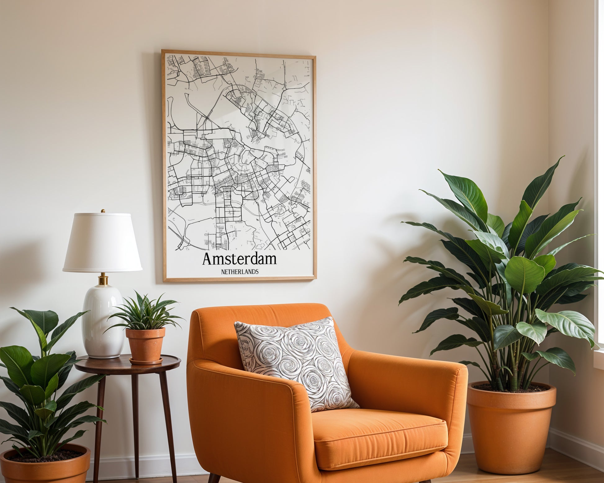 Amsterdam Netherlands City Map Poster - GroovyGrove