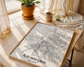 Antwerpen Belgium City Map Poster - GroovyGrove