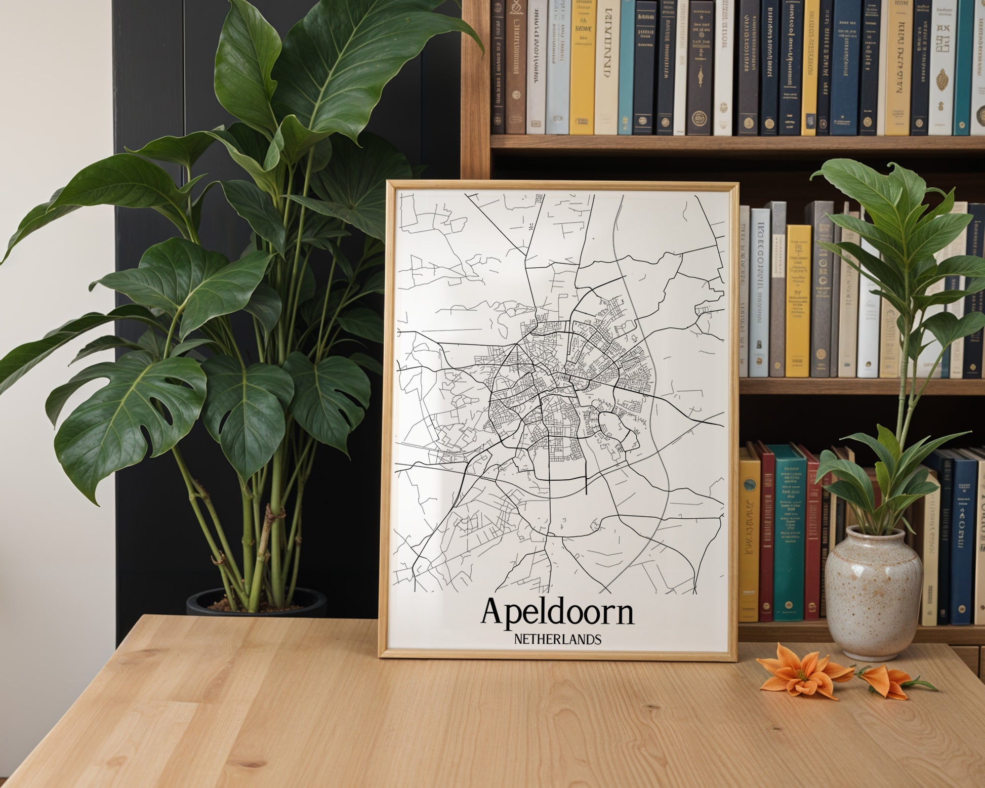 Apeldoorn Netherlands City Map Poster - GroovyGrove