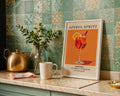 Aperol Spritz Vintage Cocktail Poster - GroovyGrove