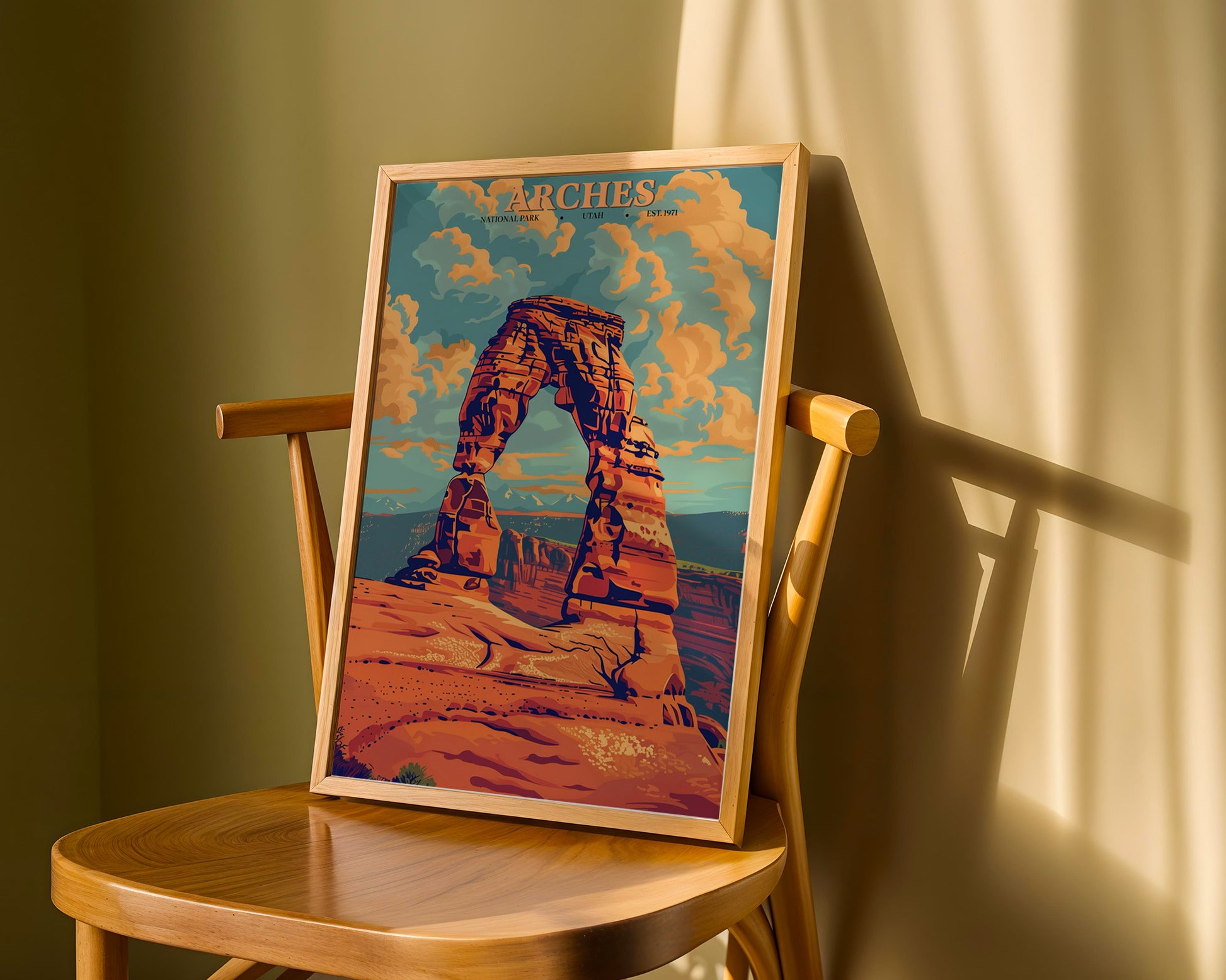 Arches National Park Vintage Poster - GroovyGrove