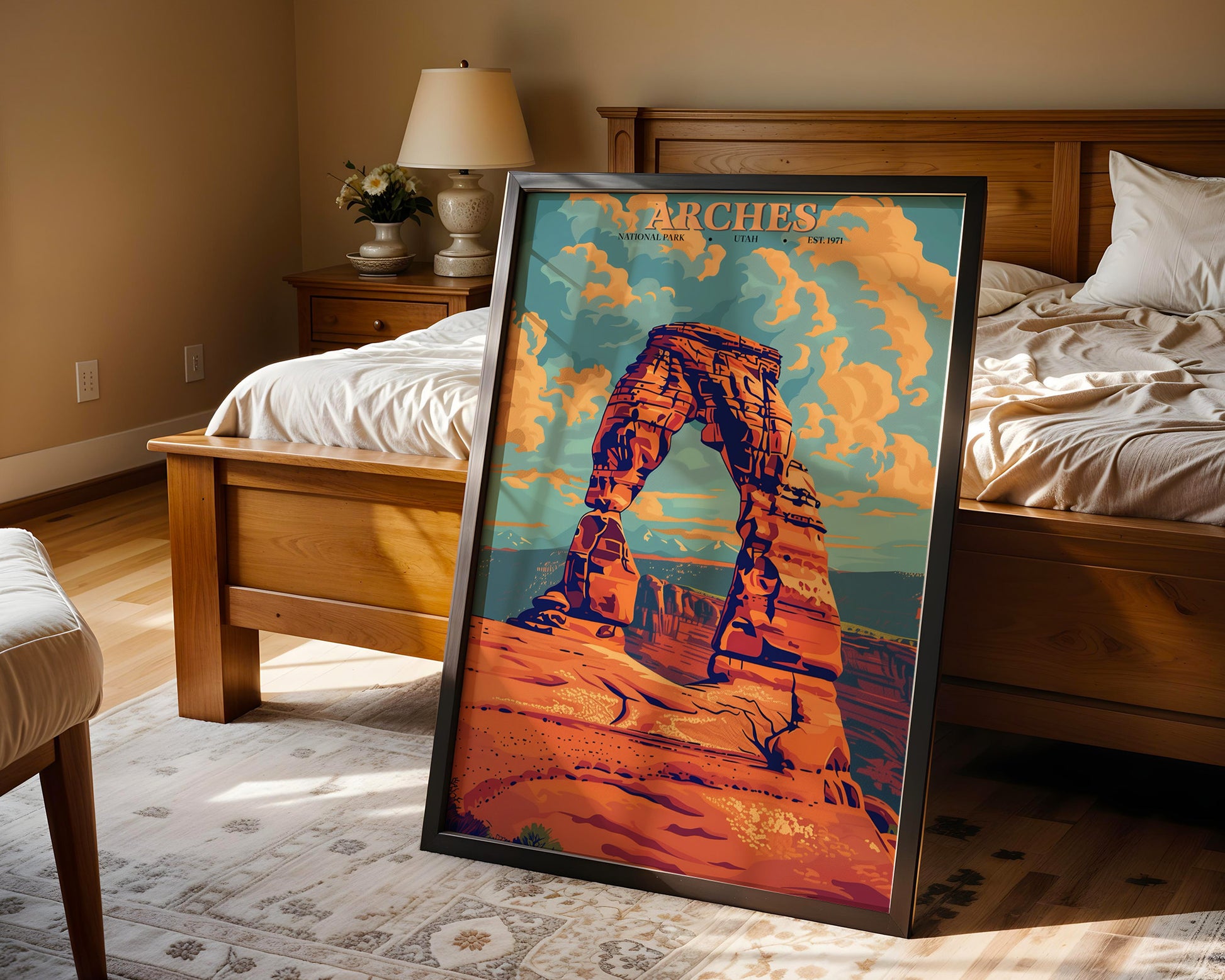 Arches National Park Vintage Poster - GroovyGrove