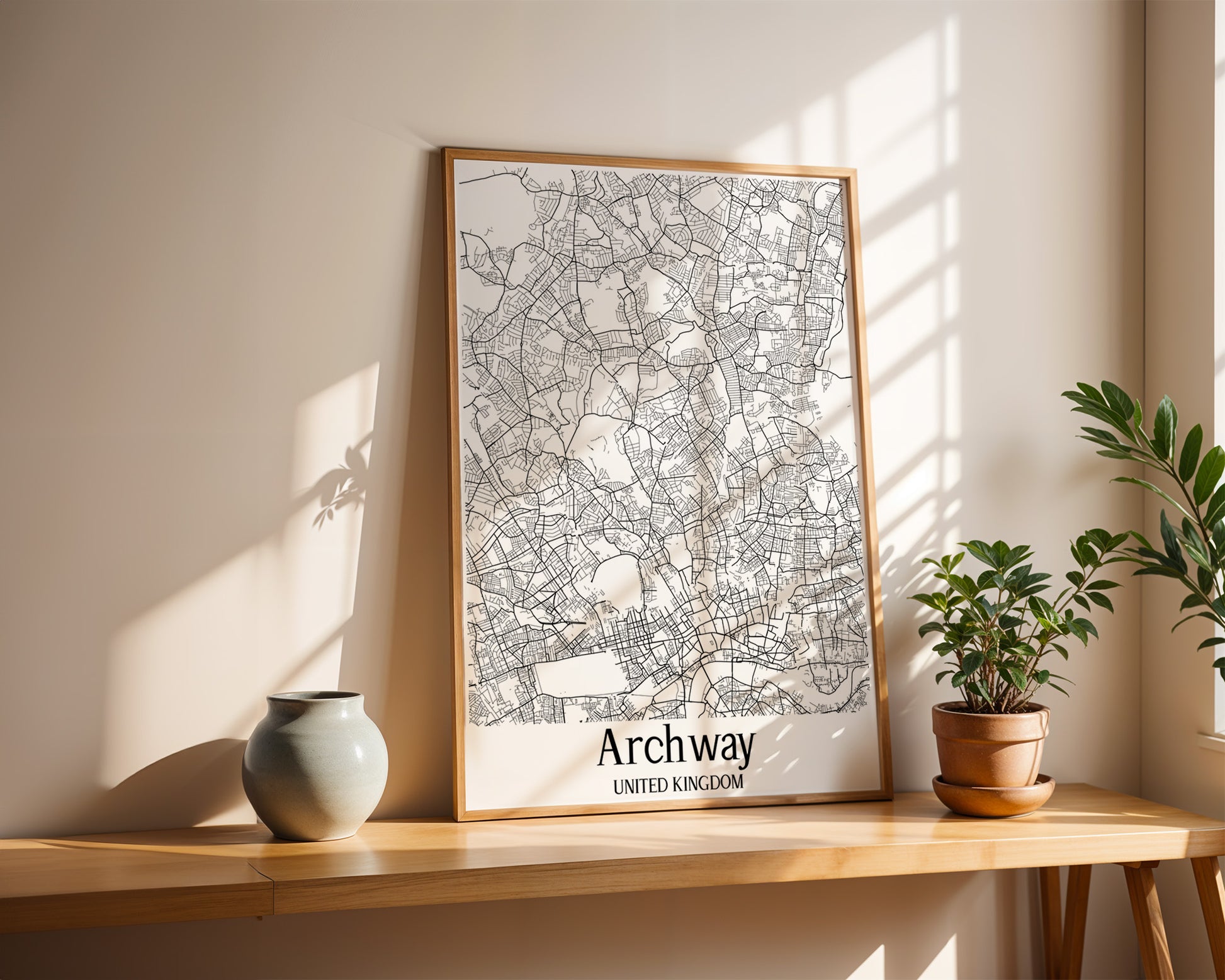 Archway United Kingdom City Map Poster - GroovyGrove