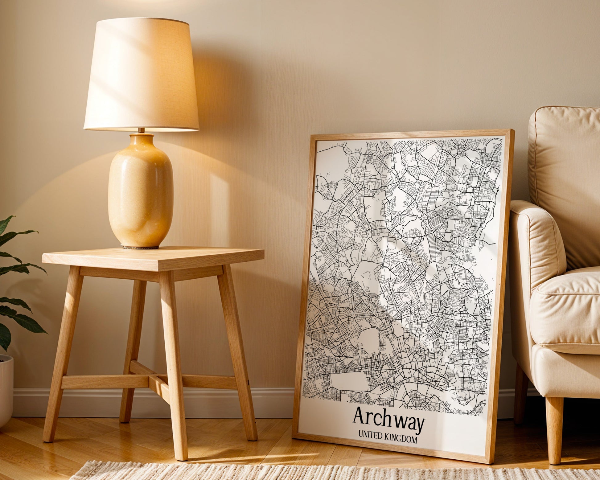 Archway United Kingdom City Map Poster - GroovyGrove