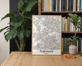 Argenteuil France City Map Poster - GroovyGrove