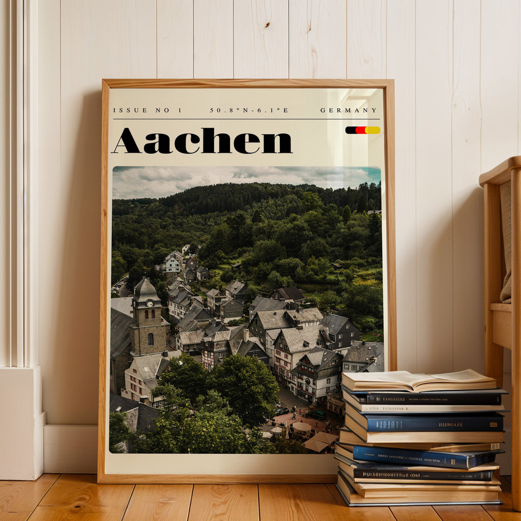 Aachen Germany Photography Poster