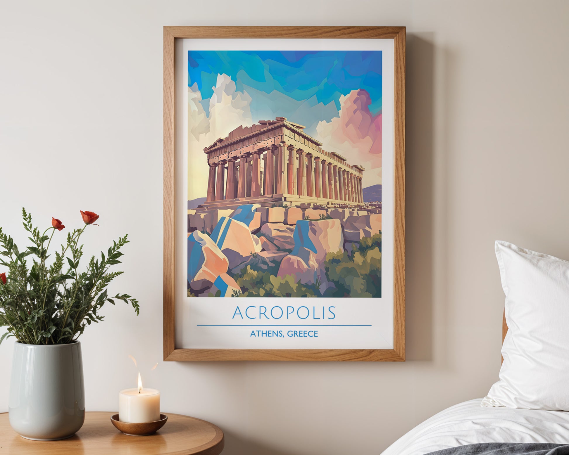 Acropolis Athens Greece Poster - GroovyGrove