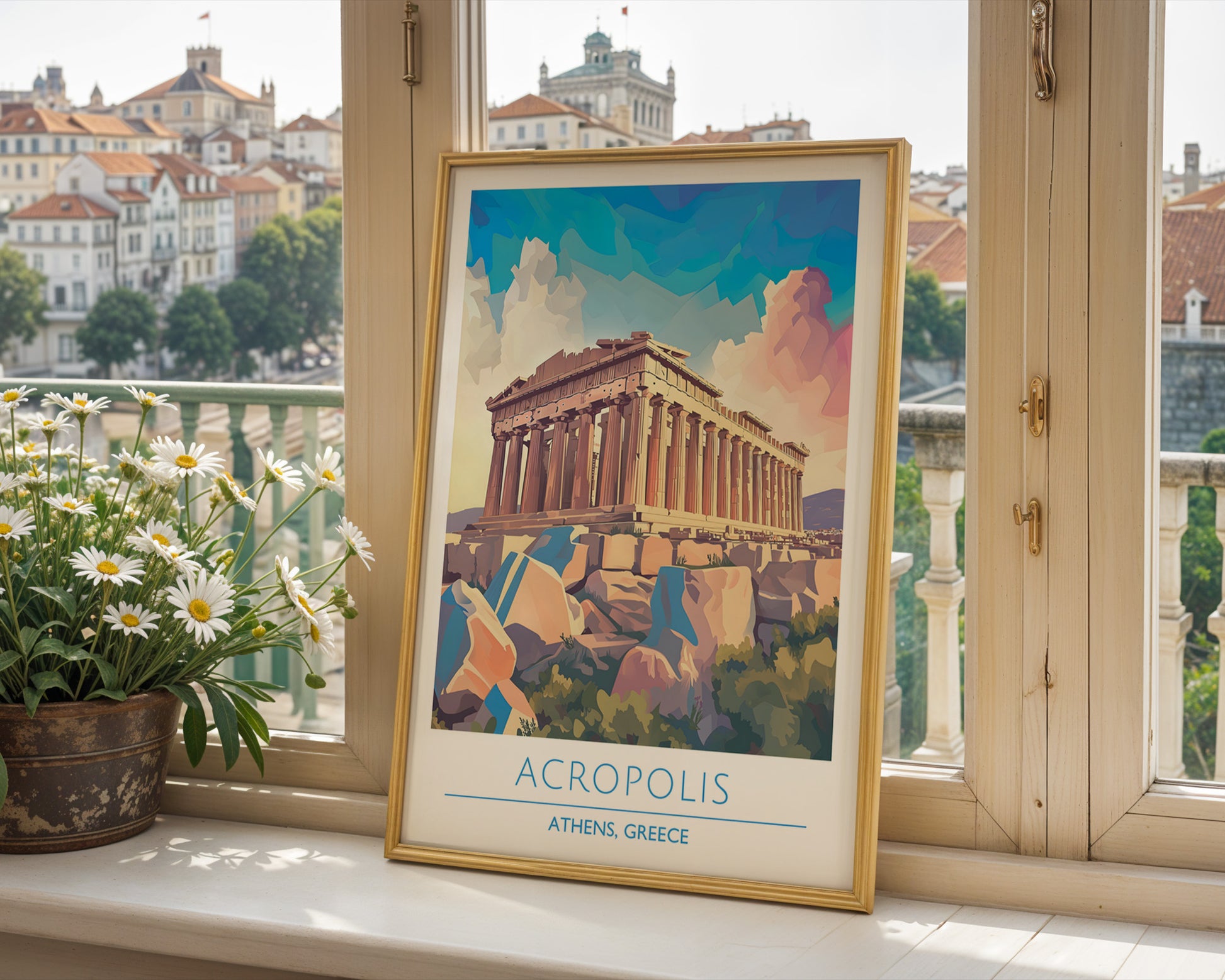 Acropolis Athens Greece Poster - GroovyGrove