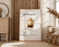 Affogato Coffee Recipe Poster - GroovyGrove