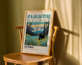 Alaska Flower Market Vintage Poster - GroovyGrove