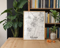 Alkmaar Netherlands City Map Poster - GroovyGrove