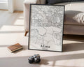 Altona Germany City Map Poster - GroovyGrove