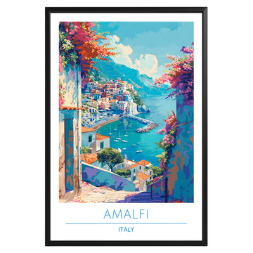 Amalfi Italy Poster - GroovyGrove