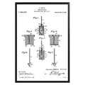 Amalgam Mixer Dental 1916 Patent Poster - GroovyGrove