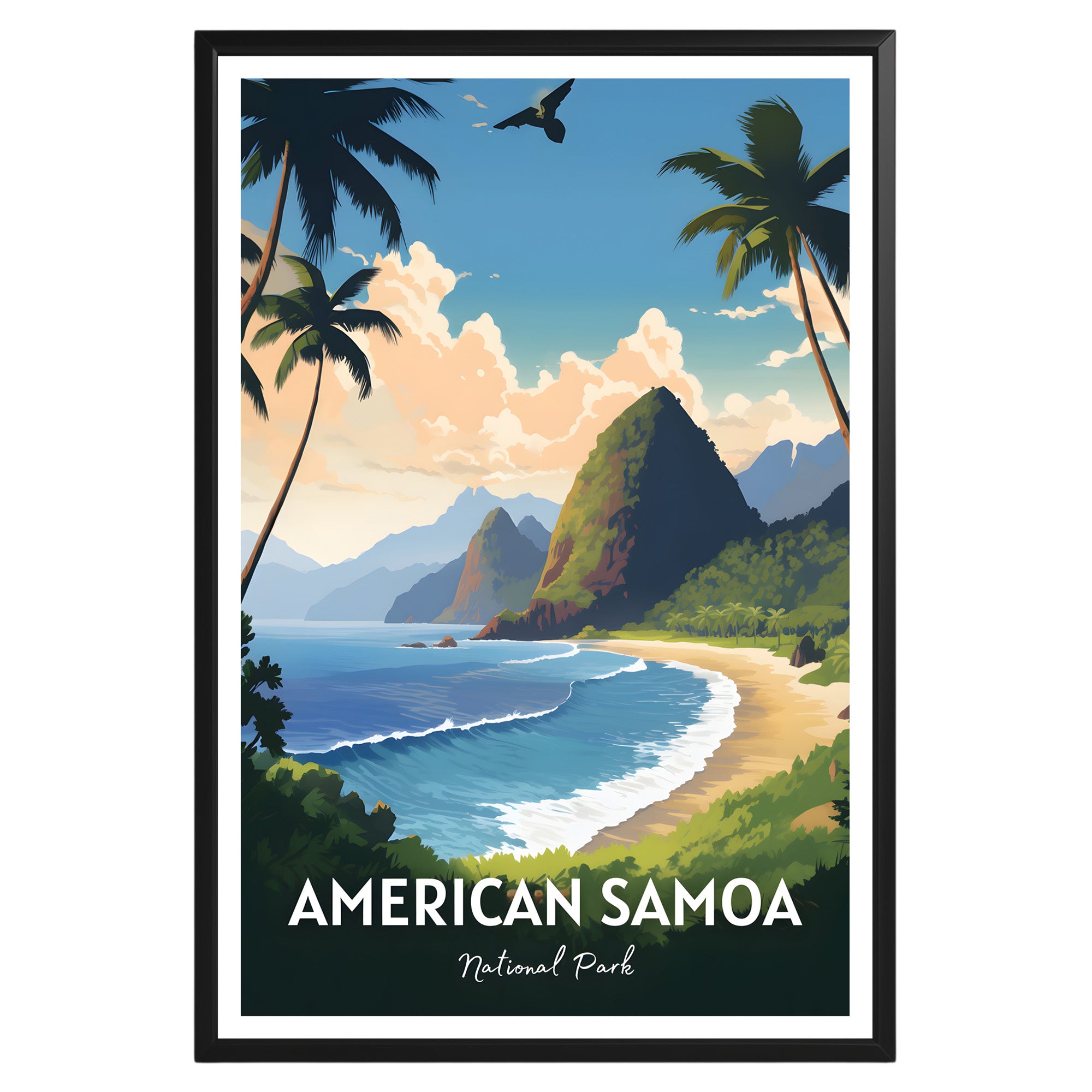 American Samoa National Park Poster - GroovyGrove