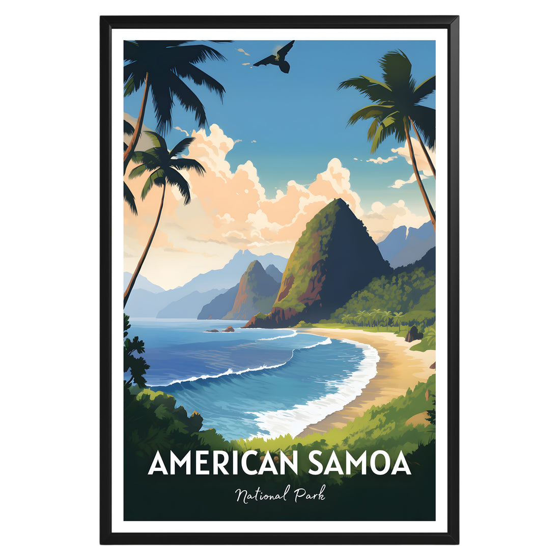 American Samoa National Park Poster - GroovyGrove