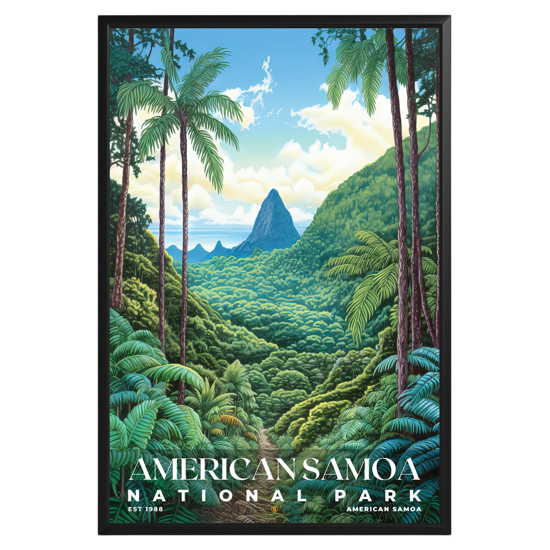 American Samoa National Park Poster - GroovyGrove