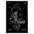 American Football Helmet 1927 Patent Poster - GroovyGrove