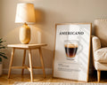 Americano Coffee Recipe Poster - GroovyGrove