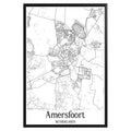 Amersfoort Netherlands City Map Poster - GroovyGrove