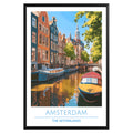 Amsterdam Netherlands Poster - GroovyGrove