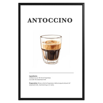 Antoccino Coffee Recipe Poster - GroovyGrove