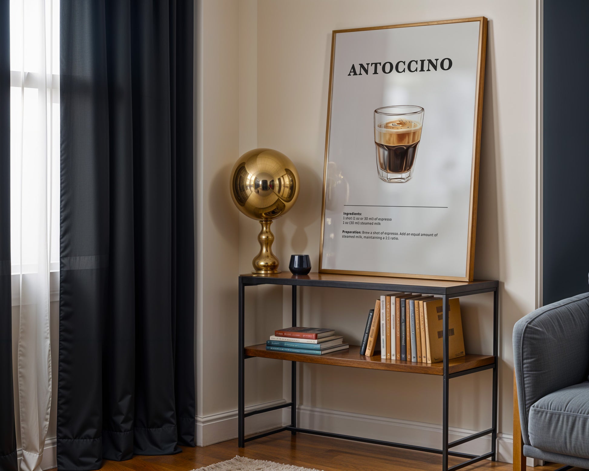 Antoccino Coffee Recipe Poster - GroovyGrove