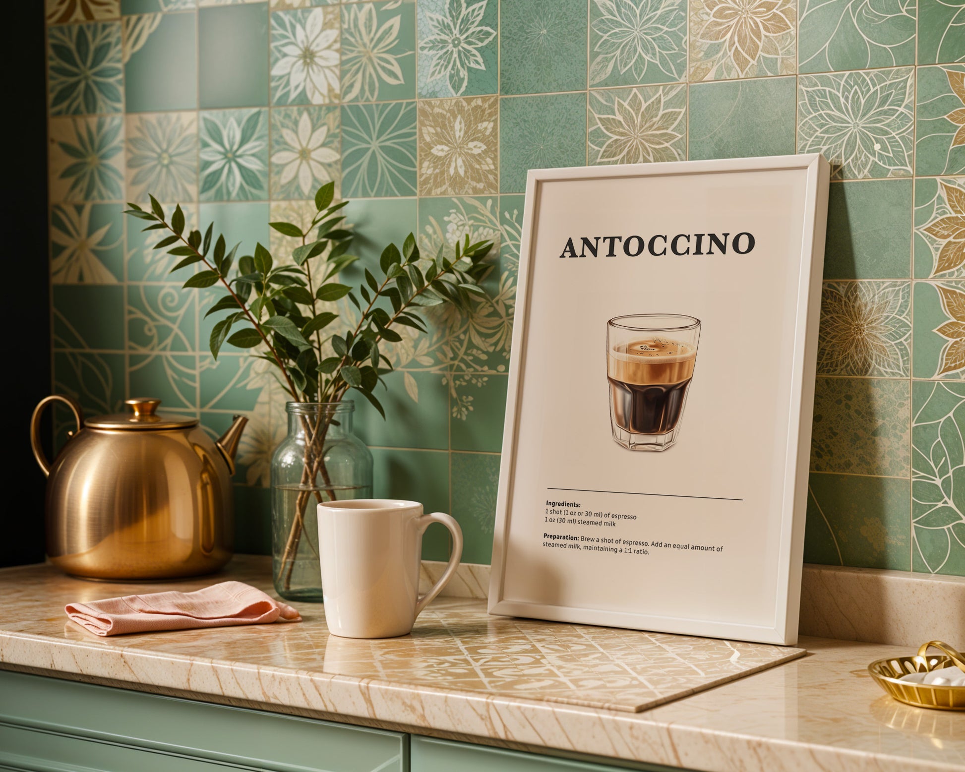 Antoccino Coffee Recipe Poster - GroovyGrove