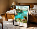 Apulia Lakes Italy Poster - GroovyGrove