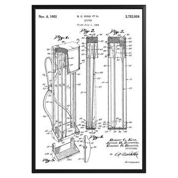 Archer's Quiver 1955 Patent Poster - GroovyGrove