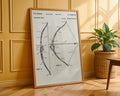 Archery Bow 2010 Patent Poster - GroovyGrove