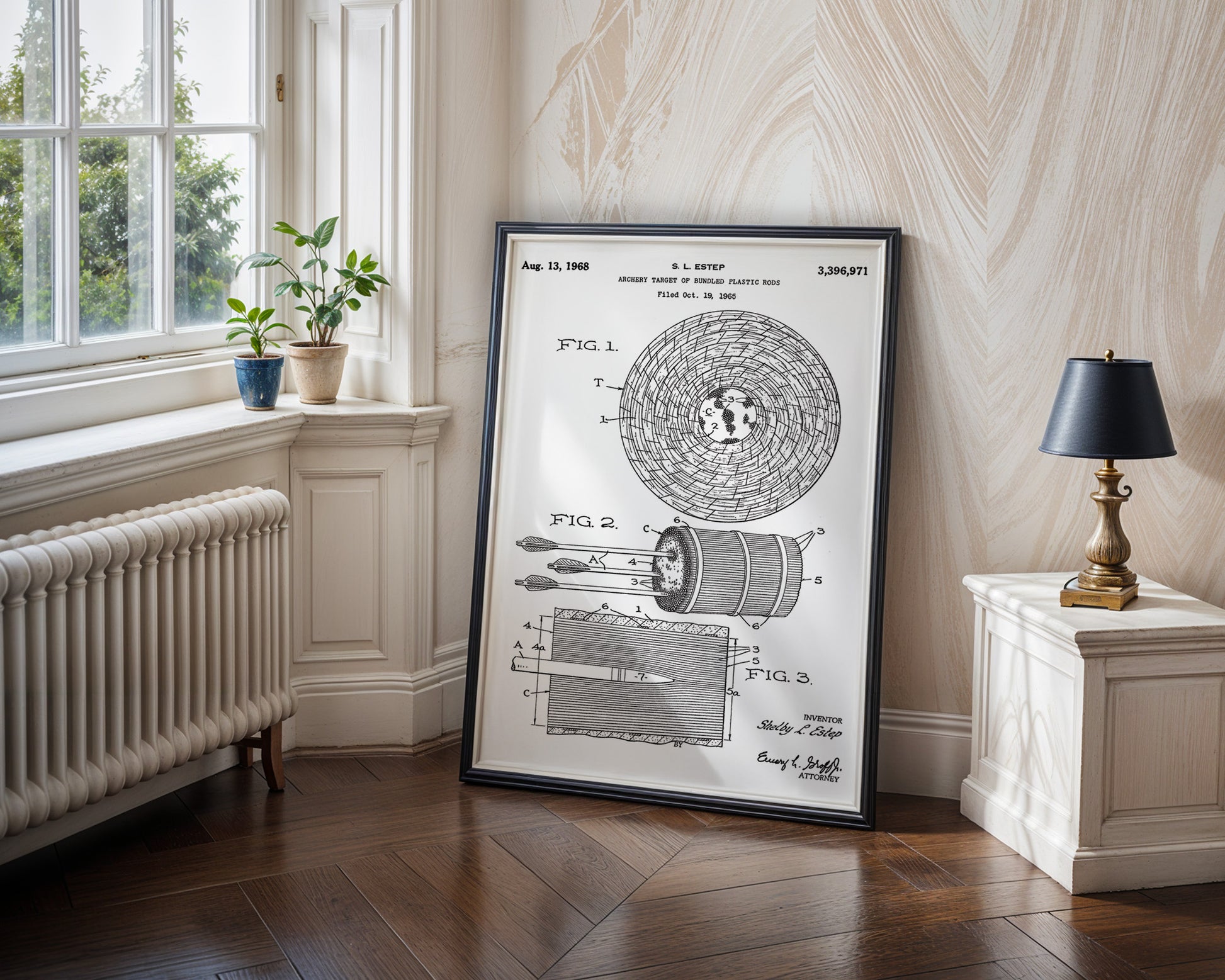 Archery Target 1968 Patent Poster - GroovyGrove