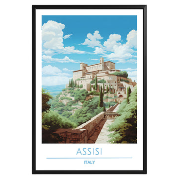 Assisi Italy Poster - GroovyGrove