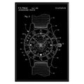 Astrology Wrist Watch 2001 Patent Poster - GroovyGrove