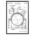 Astronomical Instrument 1966 Patent Poster - GroovyGrove